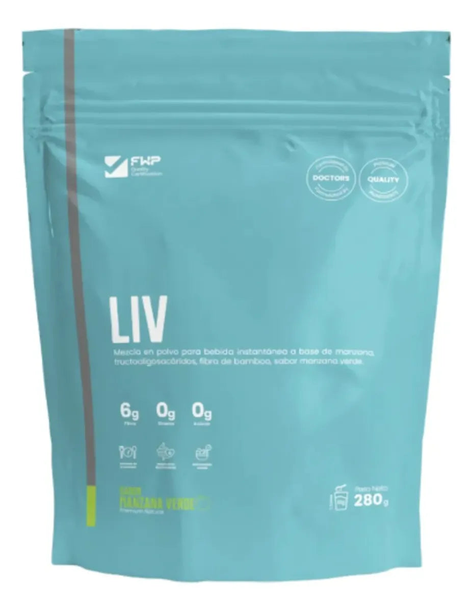 Liv Suplemento Mezcla Mejora La Flora Intestinal Manzana