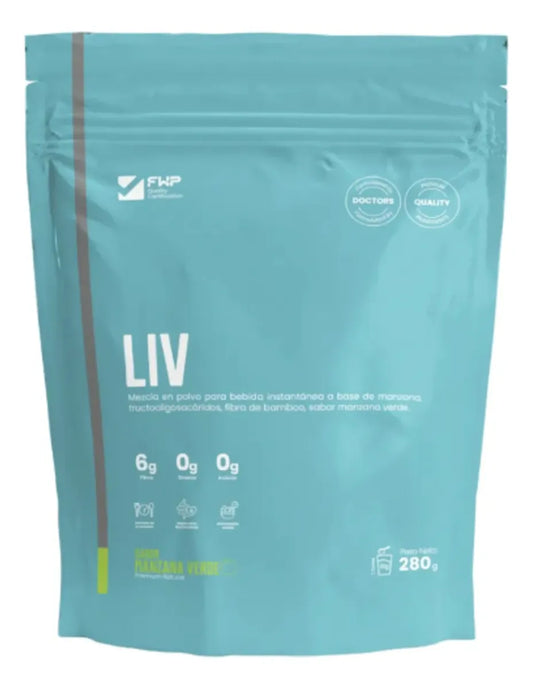 Liv Suplemento Mezcla Mejora La Flora Intestinal Manzana
