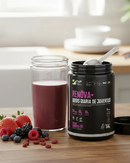 Colágeno Renova Plus con biopéptidos activos pote de 315 gr