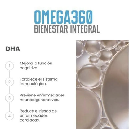 Omega 360 Suplemento Omega 3 150g Maracuyá Y Mango